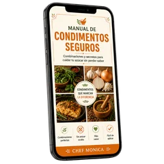 Pantalla de la app: Manual de Condimentos Seguros
