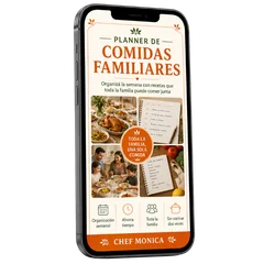 Pantalla de la app: Planner de Comidas Familiares